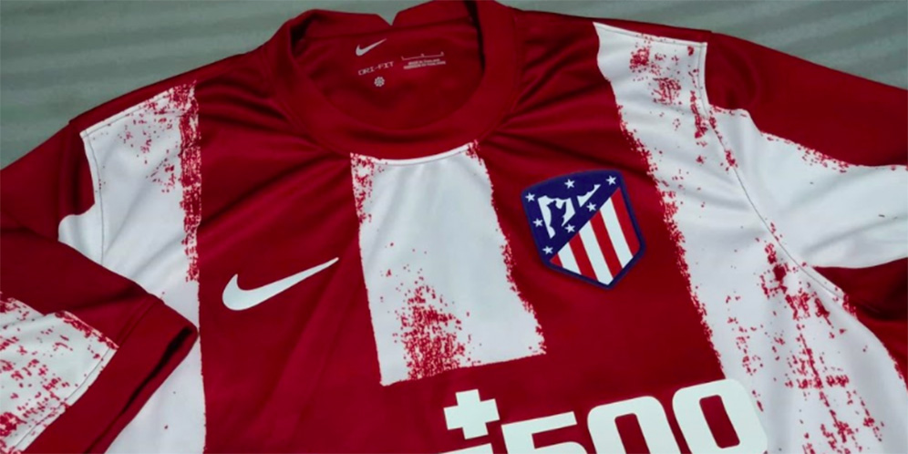 Kit Baru Atletico Madrid dengan Vibes Corak Fading